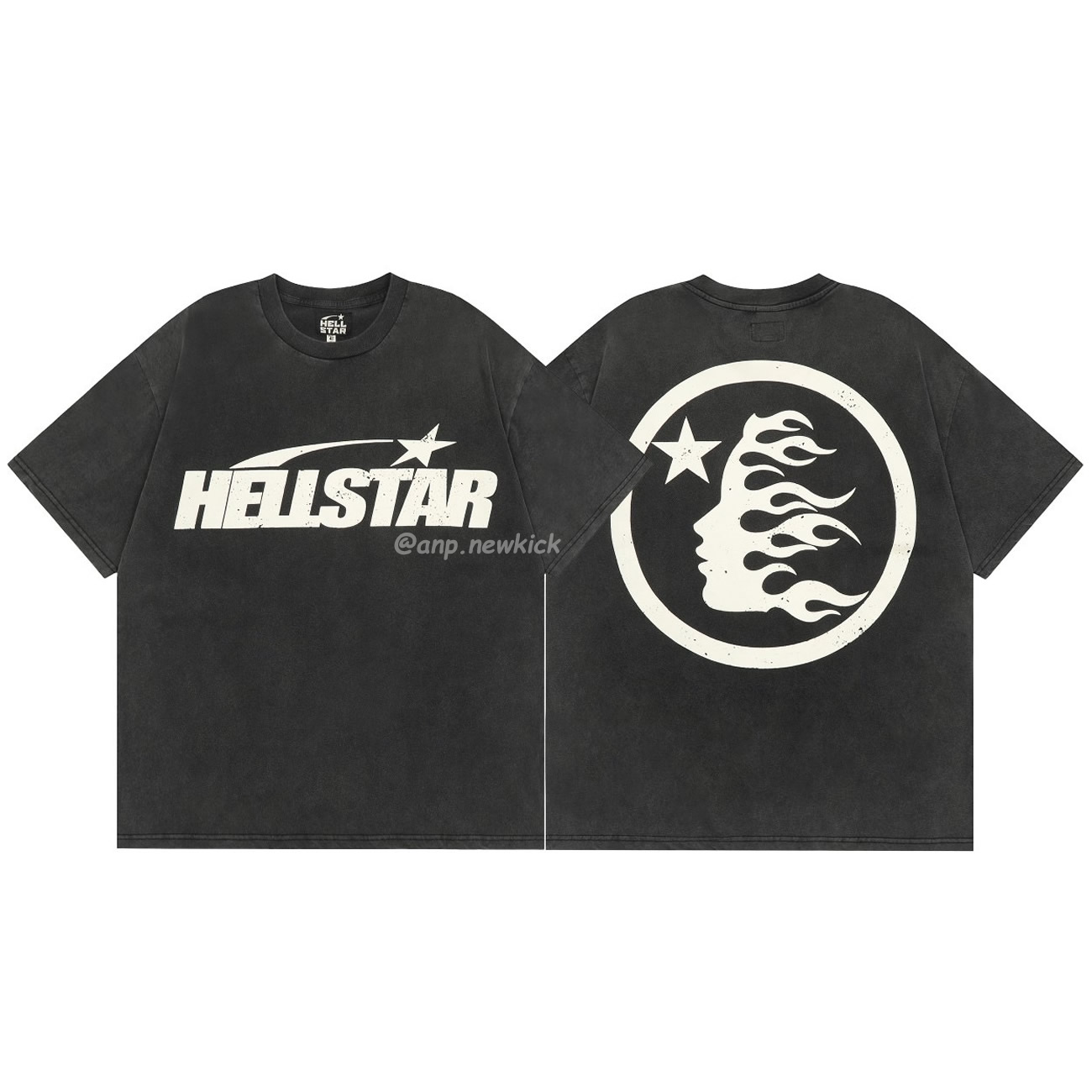 Hellstar Classic T Shirt Black White Fw23 (1) - newkick.cc